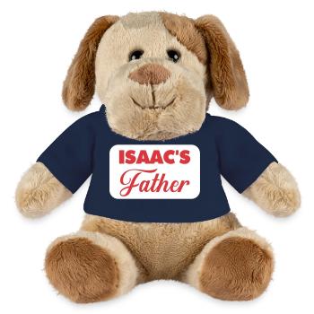 Conception de célébration du père d’Isaac - Chien en peluche Helge MiniFeet® - bleu marine - Devant