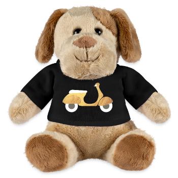 Roller Gold Luxus Italien exklusiv Retro Vintage  - MiniFeet® Hund Helge - Schwarz - Vorne