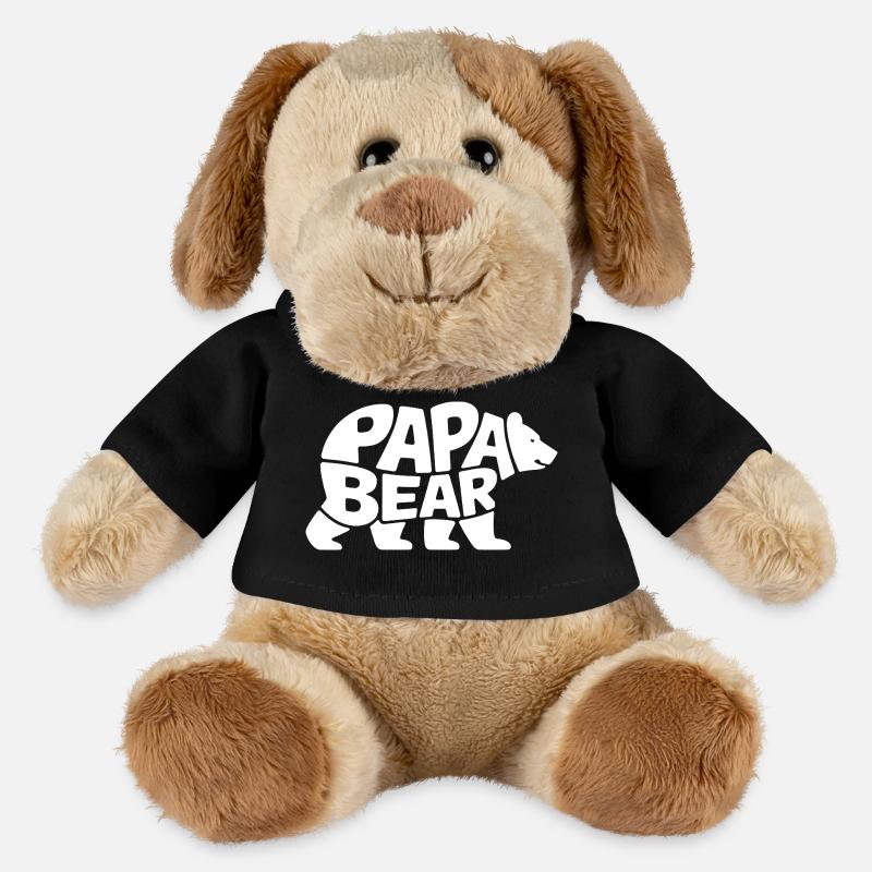 Papa Bear - MiniFeet® Hund Helge - Schwarz