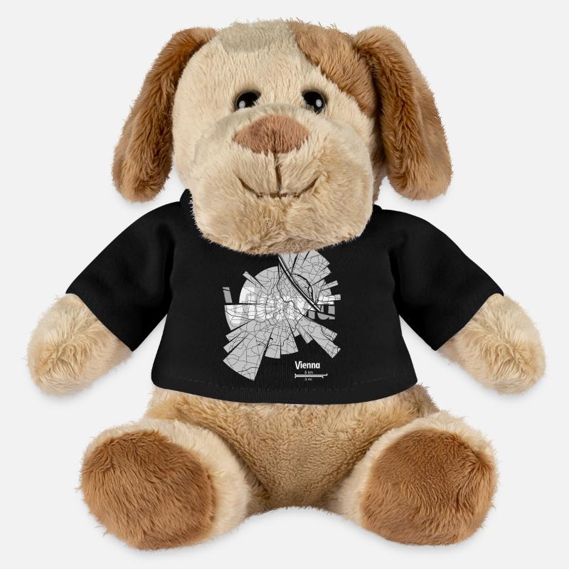 Vienna Map - MiniFeet® Dog Helge - black