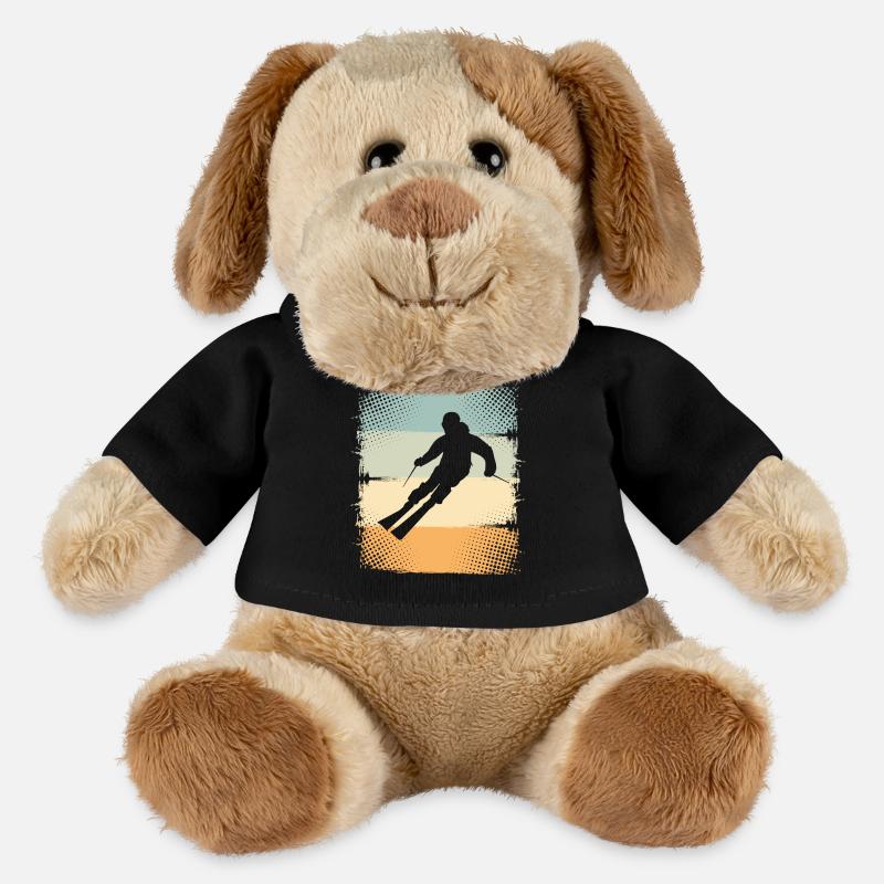 Ski - MiniFeet® Hund Helge - Schwarz
