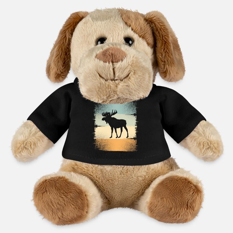 Elch - MiniFeet® Hund Helge - Schwarz
