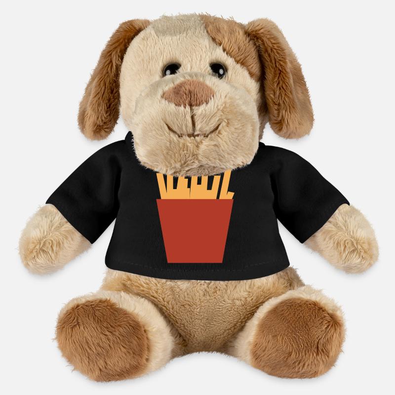 Pommes Tasche - MiniFeet® Hund Helge - Schwarz