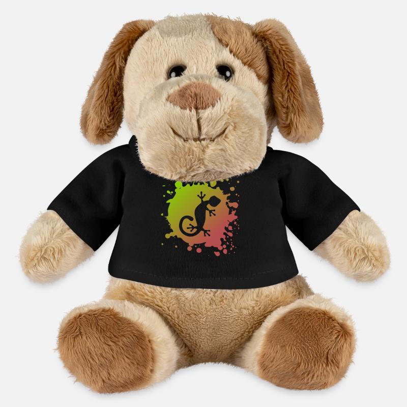 Eidechse Echse - MiniFeet® Hund Helge - Schwarz