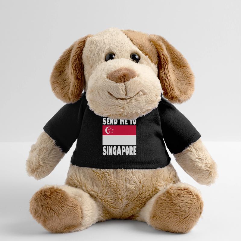 Drapeau de Singapour Chien en peluche Helge MiniFeet®
