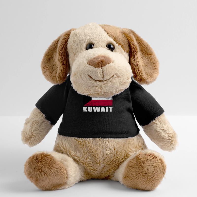 Drapeau du Koweït Grunge Drapeau du Koweït Chien en peluche Helge MiniFeet®