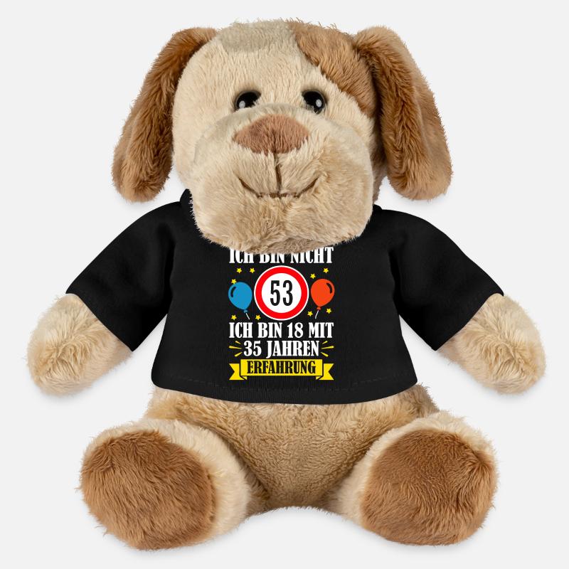 Ich Bin Nicht 53 Ich Bin 18 Mit 35 Jahren - MiniFeet® Hund Helge - Schwarz