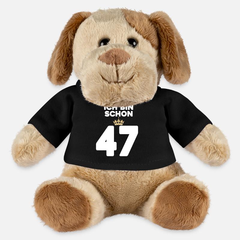 ICH BIN 37 - MiniFeet® Hund Helge - Schwarz