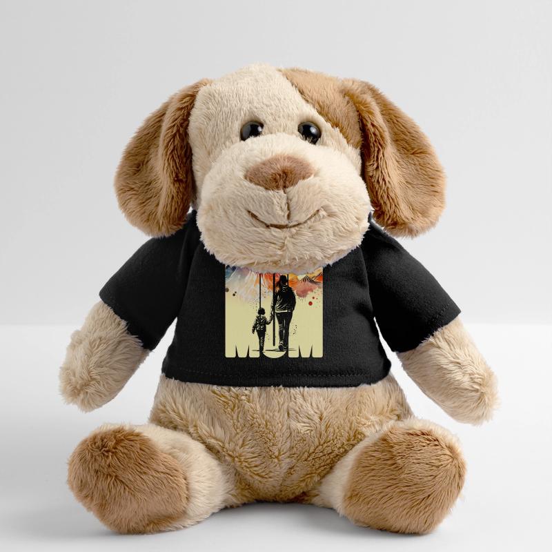 Mutter mit einem Jungen Muttertag Berge Mama Kind MiniFeet® Hund Helge