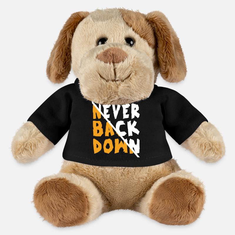 Never Back Down Design - MiniFeet® Dog Helge - black