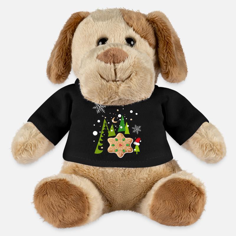 Advent, Pfefferkuchen, Kekse - MiniFeet® Hund Helge - Schwarz