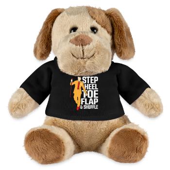 Step, Heel, Toe, Flap & Shuffle Tap Dance Tap Danc - MiniFeet® Dog Helge - black - Front