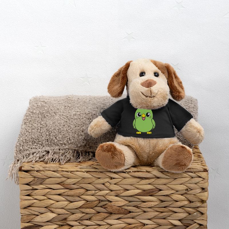 Mignonne petite perruche Chien en peluche Helge MiniFeet®