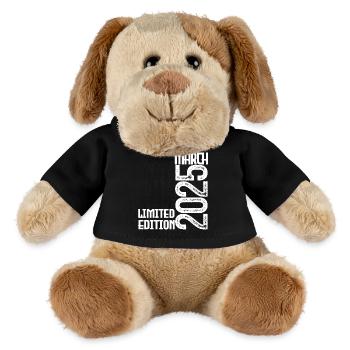 Birthday gift March 2025. March 2025. March - MiniFeet® Dog Helge - black - Front