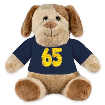 65 years of Lustig Käse - MiniFeet® Dog Helge - french navy - Front