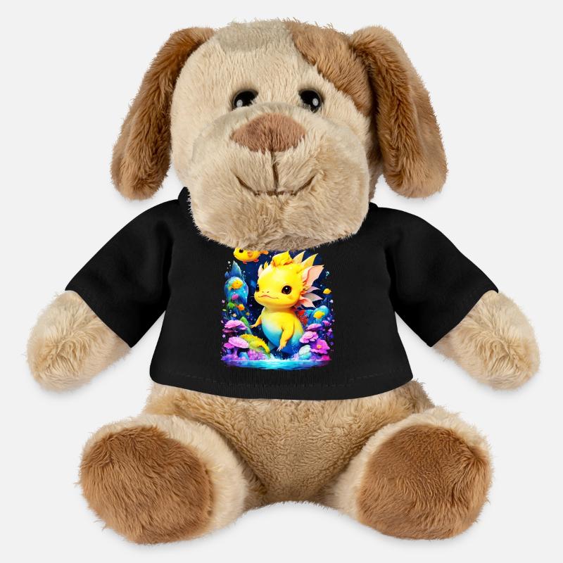 Axolotl - MiniFeet® Hund Helge - Schwarz