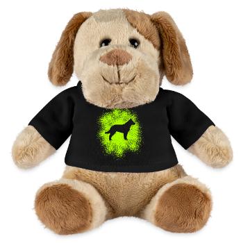 Schäferhund – Treuer Begleiter - MiniFeet® Hund Helge - Schwarz - Vorne