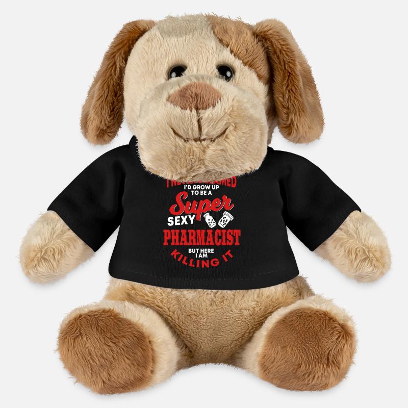 Pharmacist - MiniFeet® Dog Helge - black
