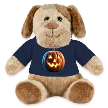 Jack o Lantern Pumpkin - MiniFeet® Dog Helge - french navy - Front