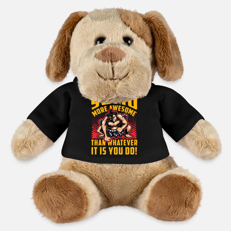 Sumo more awesome than whatever it is you do! - MiniFeet® Dog Helge - black