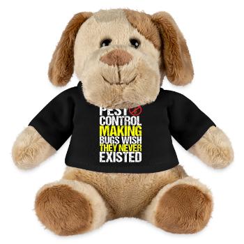 Pest Control Exterminators - MiniFeet® Dog Helge - black - Front
