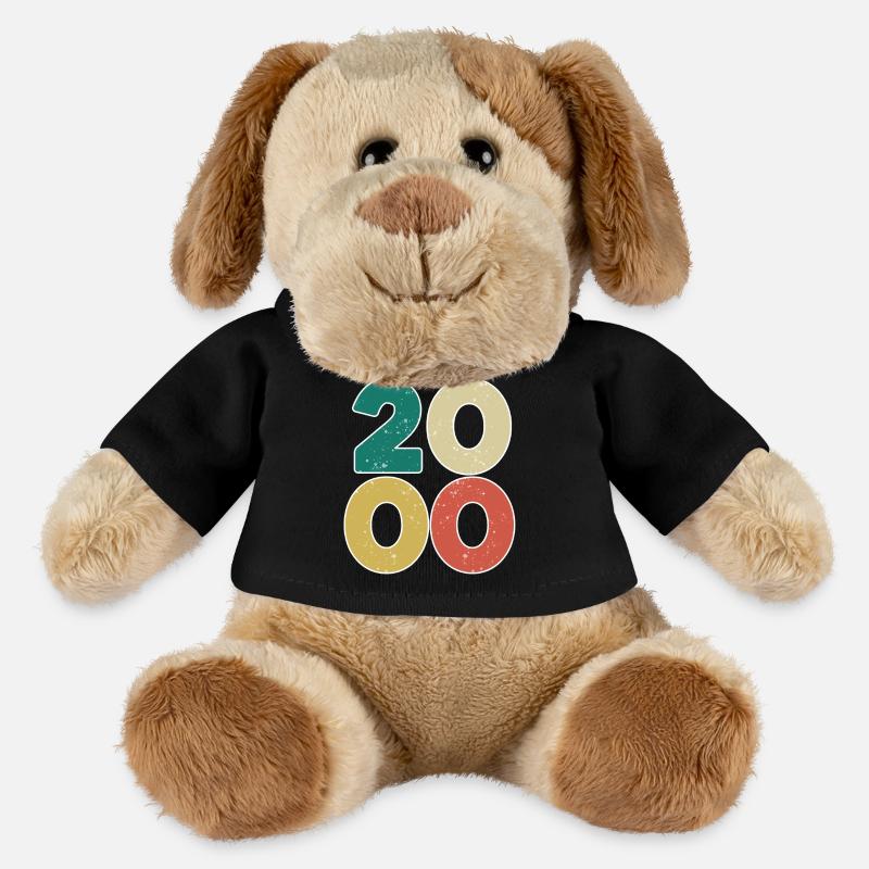 2000 - Année 2000 - Année 2000 - Chien en peluche Helge MiniFeet® - noir