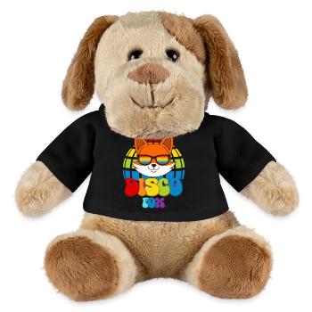 Disco Fox Disco Ball Fox Sunglasses Discofox - MiniFeet® Dog Helge - black - Front