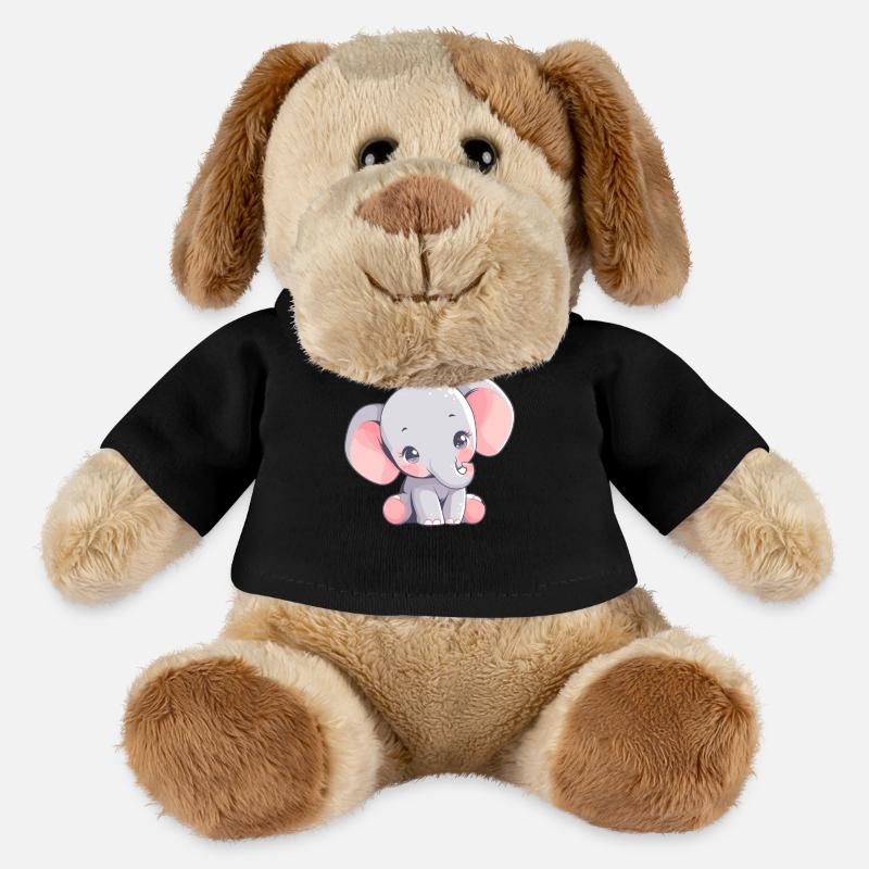 Elefanten Elefant - MiniFeet® Hund Helge - Schwarz