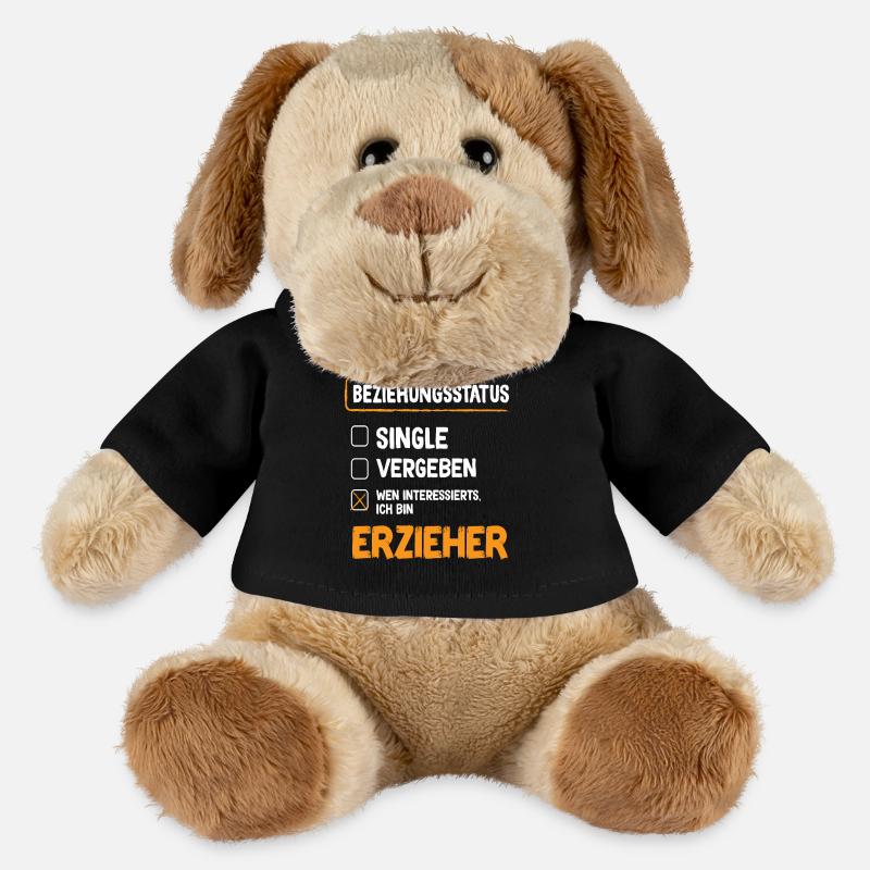 Erzieher Beziehungsstatus - MiniFeet® Hund Helge - Schwarz