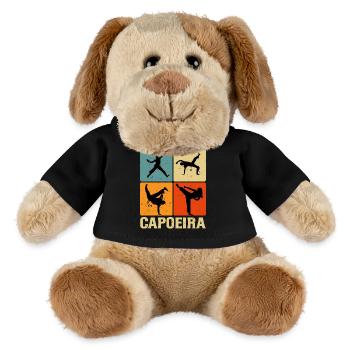 Capoeira - Chien en peluche Helge MiniFeet® - noir - Devant