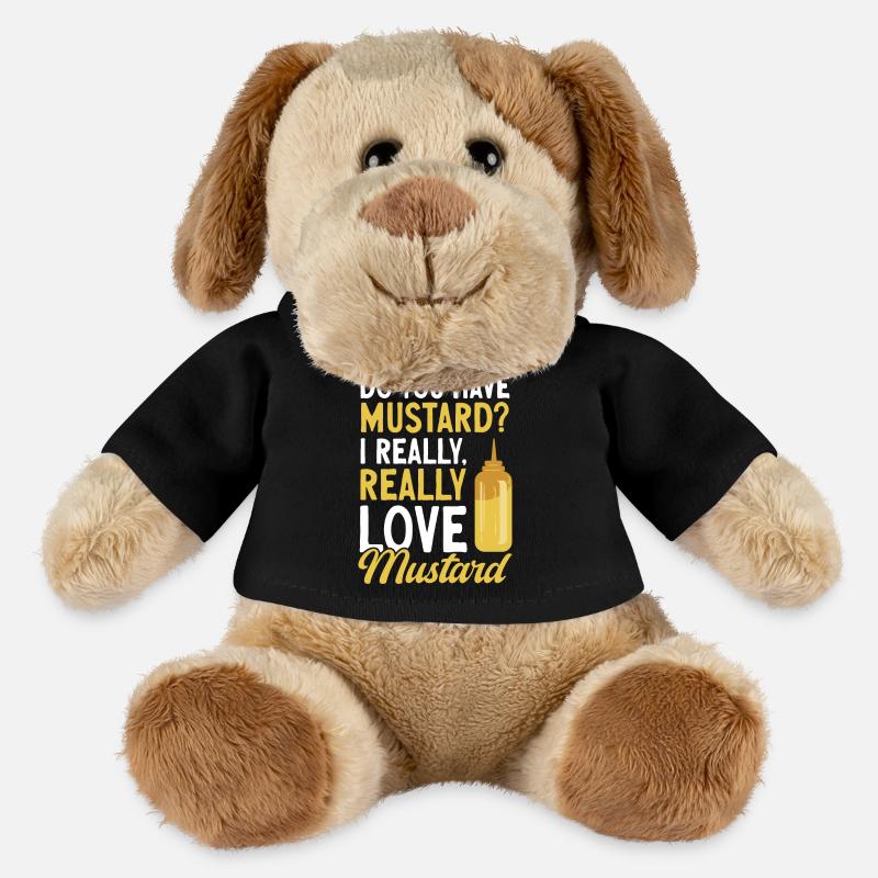 Senf Mustard - MiniFeet® Hund Helge - Schwarz
