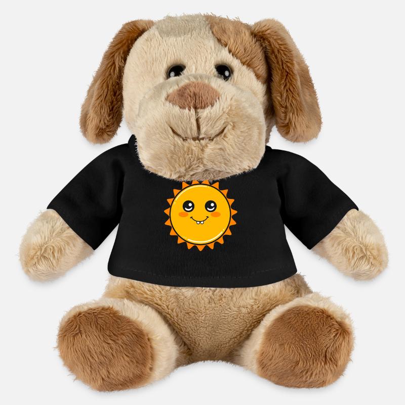 Univers du système solaire - Chien en peluche Helge MiniFeet® - noir