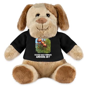 Ant Ameisen Ameise - MiniFeet® Hund Helge - Schwarz - Vorne