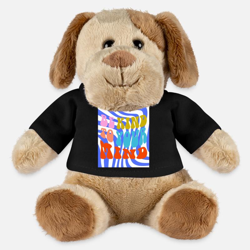 BE KIND TO YOUR MIND - MiniFeet® Hund Helge - Schwarz