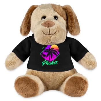 Thailand Thai Language Phuket - MiniFeet® Dog Helge - black - Front