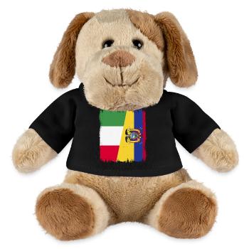 Ecuador Quito Guayaquil Ecuadorianische - MiniFeet® Hund Helge - Schwarz - Vorne