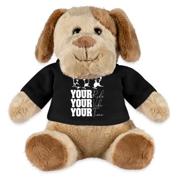 Your Ride Your Vibe Your Time - MiniFeet® Dog Helge - black - Front