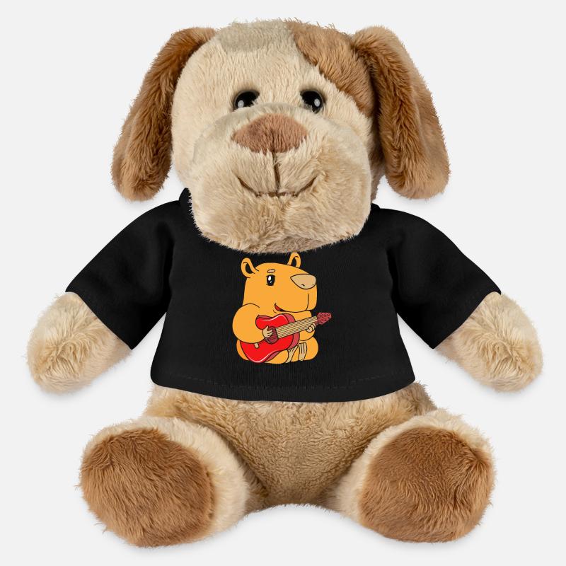 Capybara - Chien en peluche Helge MiniFeet® - noir