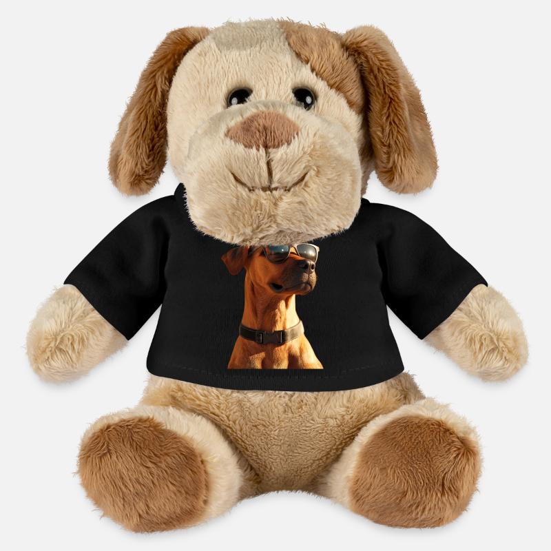 Rhodesian Ridgeback Jagdhund Hunde Stolz Ridgeback - MiniFeet® Hund Helge - Schwarz