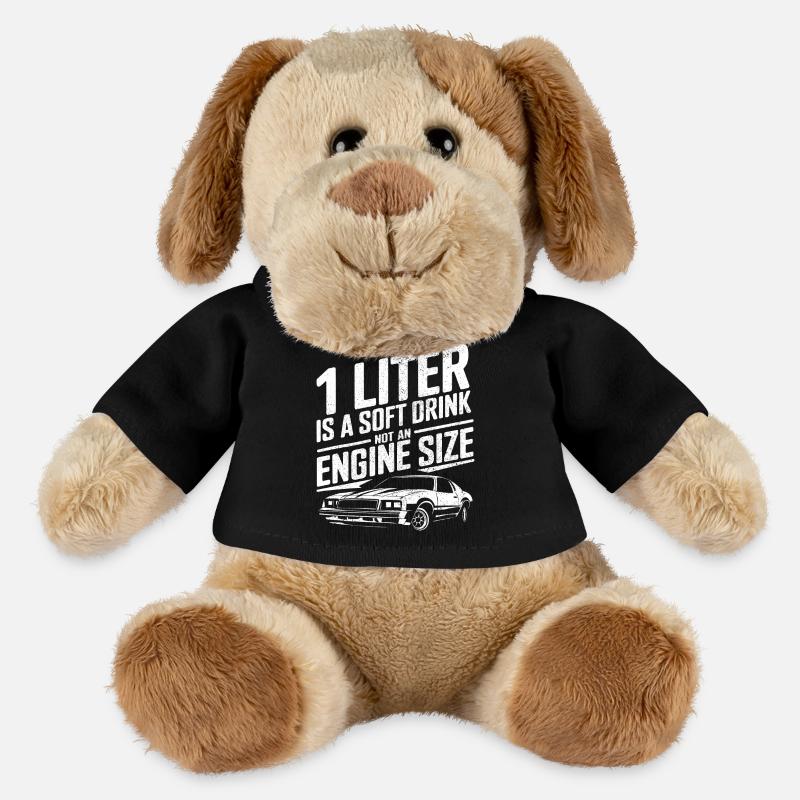 1 Liter is a Soft Drink not an Engine Size Motor E - MiniFeet® Dog Helge - black