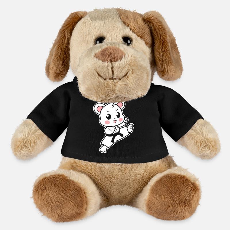 karate - MiniFeet® Dog Helge - black