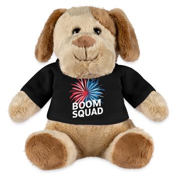 Pyrotechniker Feuerwerk Pyrotechnik - MiniFeet® Hund Helge - Schwarz - Vorne