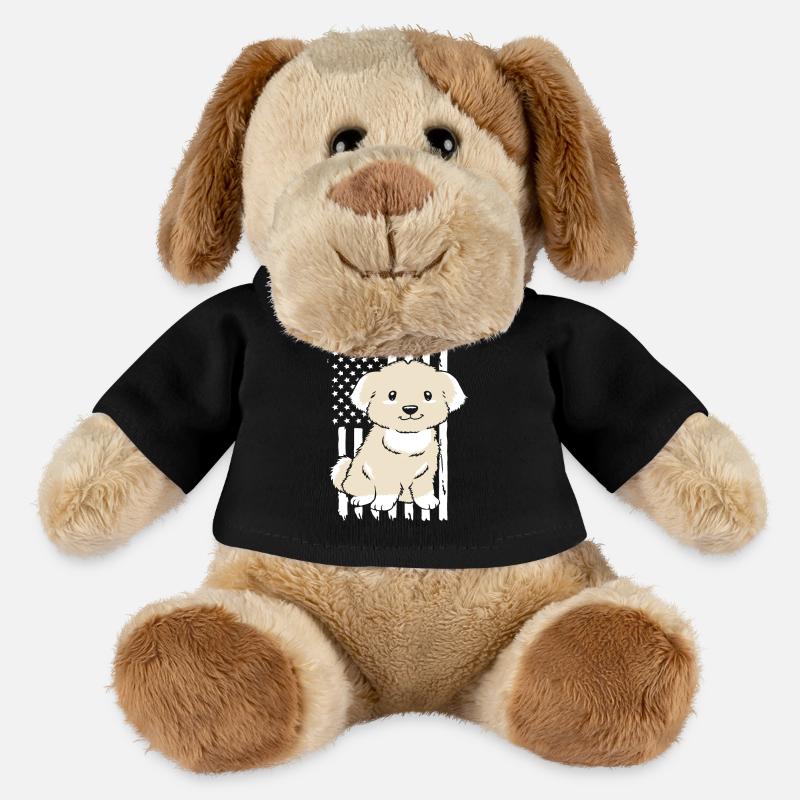 Malteser Hund - MiniFeet® Hund Helge - Schwarz