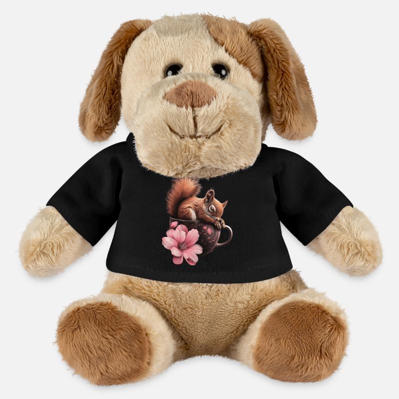 Eichhörnchen - MiniFeet® Hund Helge - Schwarz