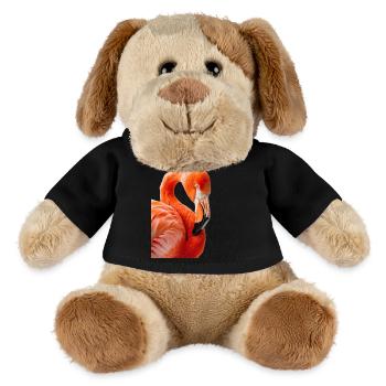 Flamingo - MiniFeet® Hund Helge - Schwarz - Vorne