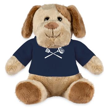 Kochen Spatel Tranchieren Schweinefleisch Essen Chef - MiniFeet® Hund Helge - French Navy - Vorne