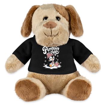 Penguin Love With Hot Cocoa - MiniFeet® Dog Helge - black - Front