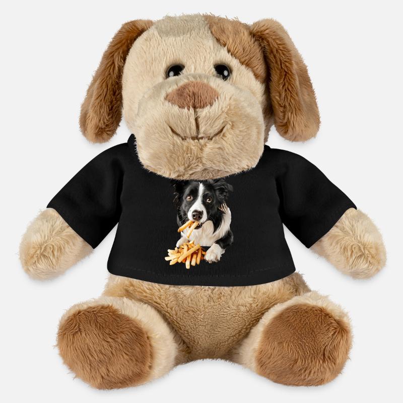 Border Collie - MiniFeet® Hund Helge - Schwarz