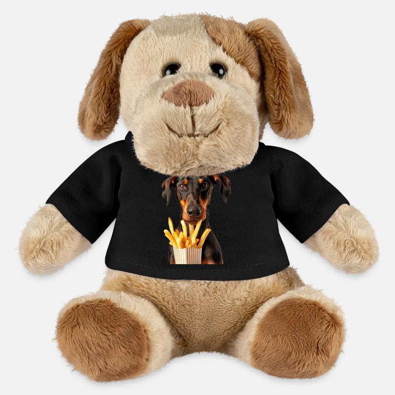 Dobermann - MiniFeet® Hund Helge - Schwarz