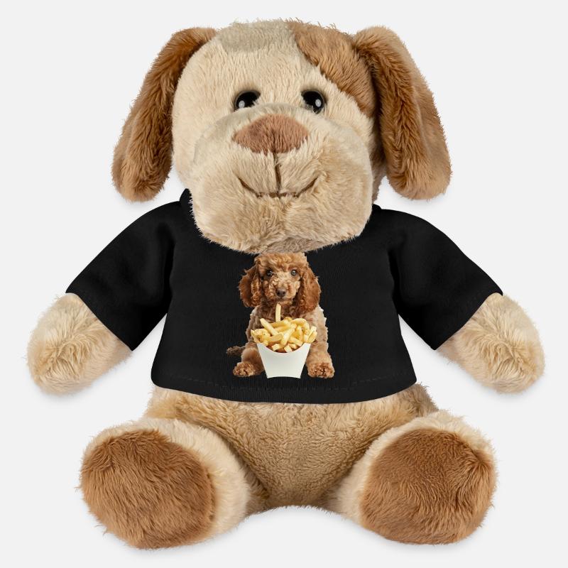 Pudel - MiniFeet® Hund Helge - Schwarz